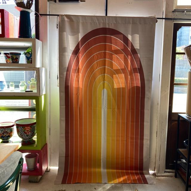 TOPANGA Fabric レトロテキスタイルカーテン 105×200cm トラック