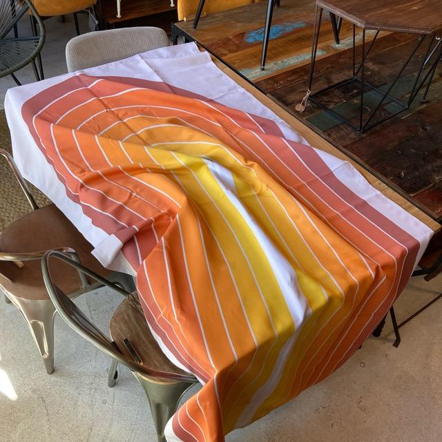 TOPANGA Fabric レトロテキスタイルカーテン 105×200cm トラック