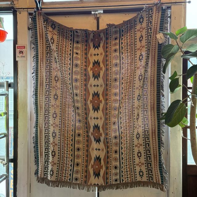 TOPANGA Homefurnishing Tribal throwket C 130×160cm Ivory |  | 01