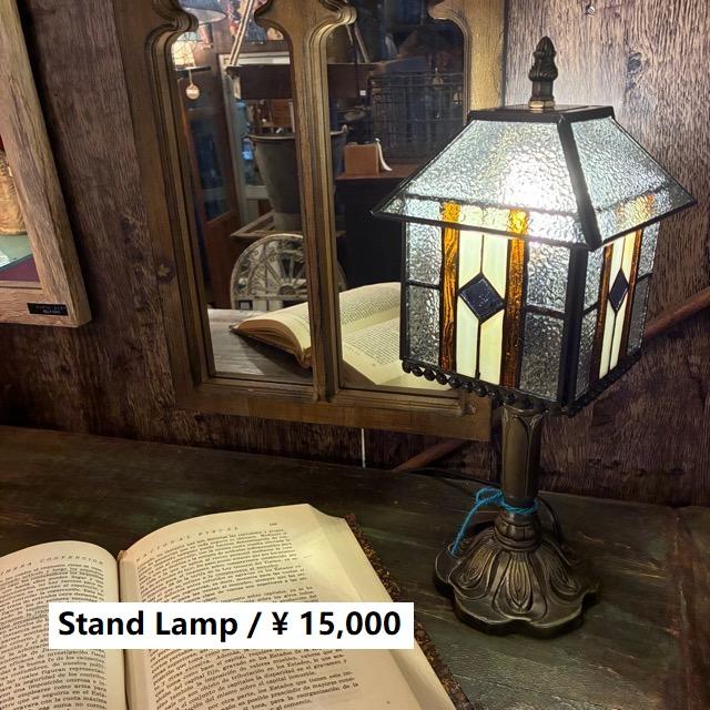 TOPANGA Lighting ステンドグラステーブルランプ ハウス レトロ