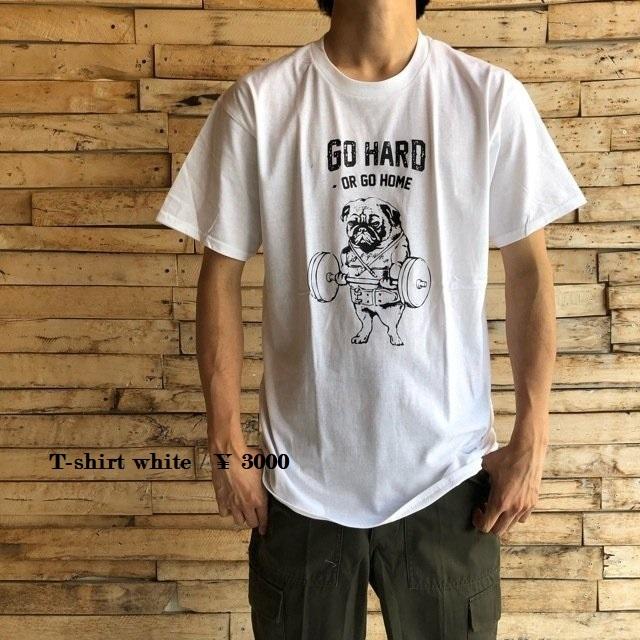 Topanga Men ｓ Go Hard Tシャツ ホワイト B6 Top Mencut03 輸入雑貨屋 Bon Eto Vikings 通販 Yahoo ショッピング