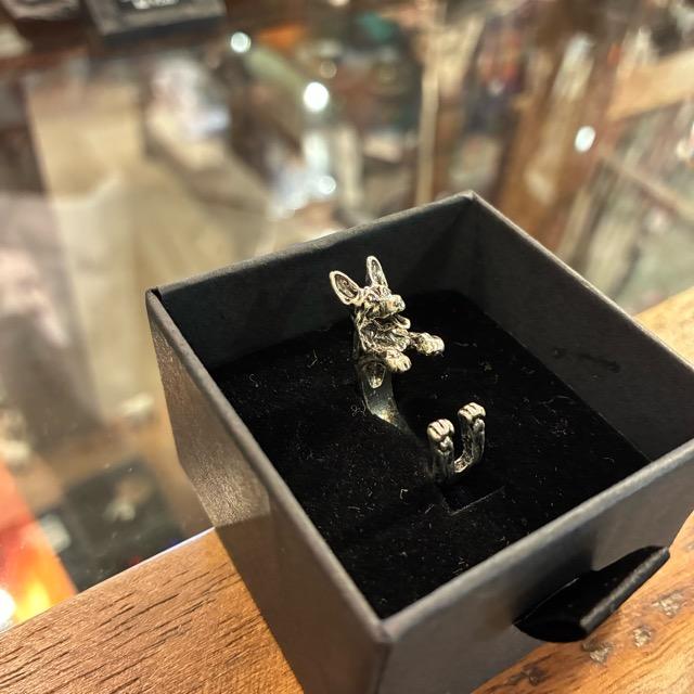 TOPANGA Jewelry 　アニマルリング　ウルフドッグ　13号　ハスキー　シルバー　指輪　アクセサリー　ジュエリー　小物　プレゼント　メンズ　レディース　ギフト |  | 02