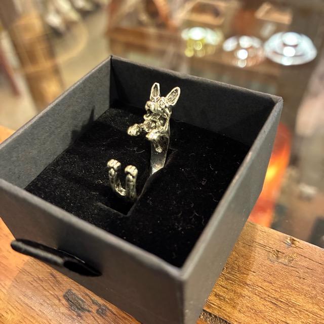 TOPANGA Jewelry 　アニマルリング　ウルフドッグ　13号　ハスキー　シルバー　指輪　アクセサリー　ジュエリー　小物　プレゼント　メンズ　レディース　ギフト |  | 03