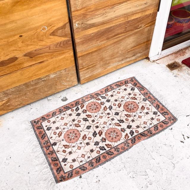 TOPANGA Homefurnishing　ペルシャプリントエントランスマット　キャラジ　50×85cm　玄関マット　ラグマット　ペルシャ絨毯　ポリエステル |  | 01