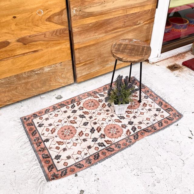 TOPANGA Homefurnishing　ペルシャプリントエントランスマット　キャラジ　50×85cm　玄関マット　ラグマット　ペルシャ絨毯　ポリエステル |  | 07