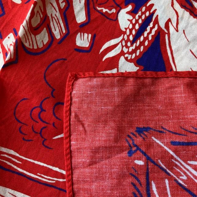 TOPANGA Accessory ワンウォッシュコットンバンダナ　THE LONE RANGER　レッド　スカーフ　メンズ　レディース　ハンカチ　帽子　ターバン　ギフト　プレゼント |  | 04