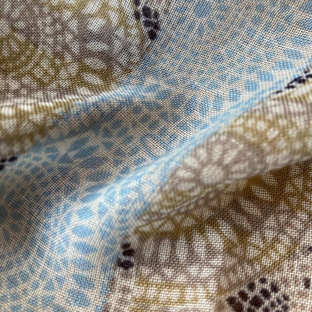 TOPANGA Accessory　スムースタッセルビッグストール　Crochet Lace　ベージュ　スカーフ　ショール　マフラー　大判ストール　羽織　薄手　フリンジ　冷房対策 |  | 04