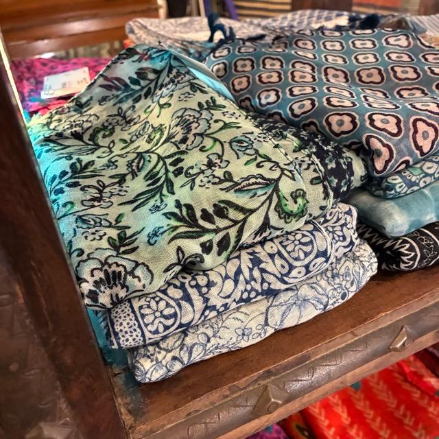 TOPANGA Accessory　スムースタッセルビッグストール 全3種　グリーン　ブルー　スカーフ　ショール　マフラー　大判ストール　羽織　薄手　フリンジ　冷房対策 |  | 12