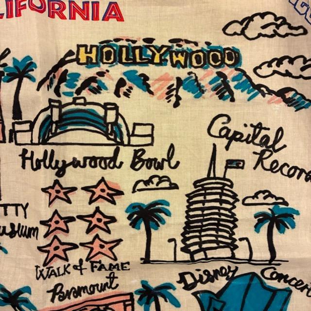 TOPANGA accessory TOPANGA FIRECOUNTRY Bandana LOS ANGELES CALFORNIA　White |  | 02