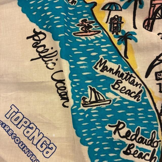 TOPANGA accessory TOPANGA FIRECOUNTRY Bandana LOS ANGELES CALFORNIA　White |  | 04