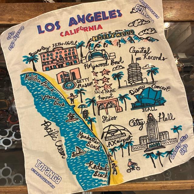 TOPANGA accessory TOPANGA FIRECOUNTRY Bandana LOS ANGELES CALFORNIA　White |  | 10