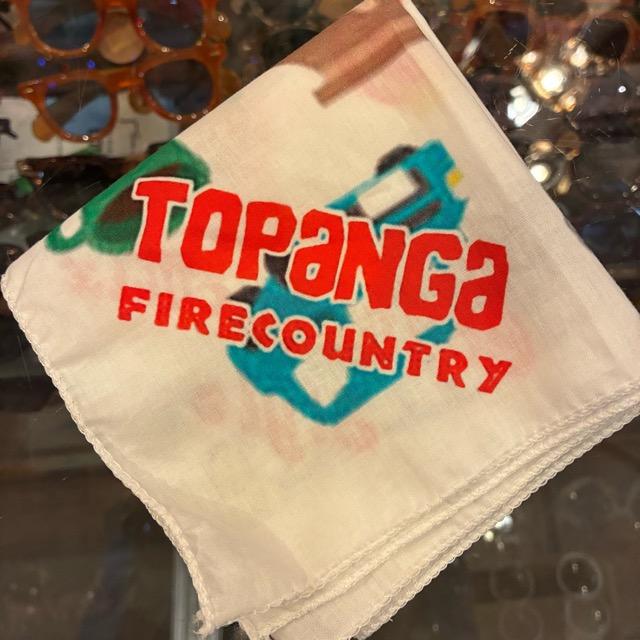 TOPANGA accessory TOPANGA FIRECOUNTRY Bandana KYUSYU JAPAN White |  | 01