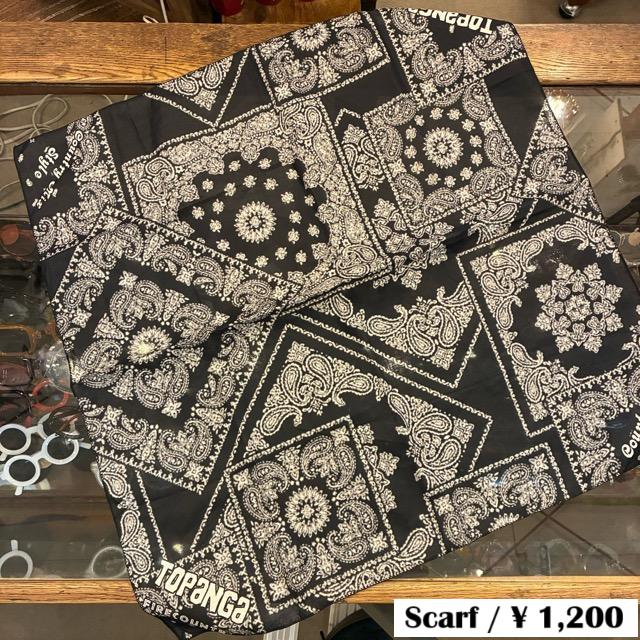 TOPANGA accessory TOPANGA FIRECOUNTRY Bandana  Random paisley Black | 