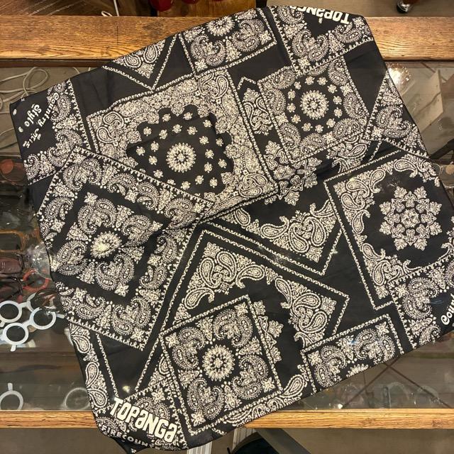 TOPANGA accessory TOPANGA FIRECOUNTRY Bandana  Random paisley Black |  | 08