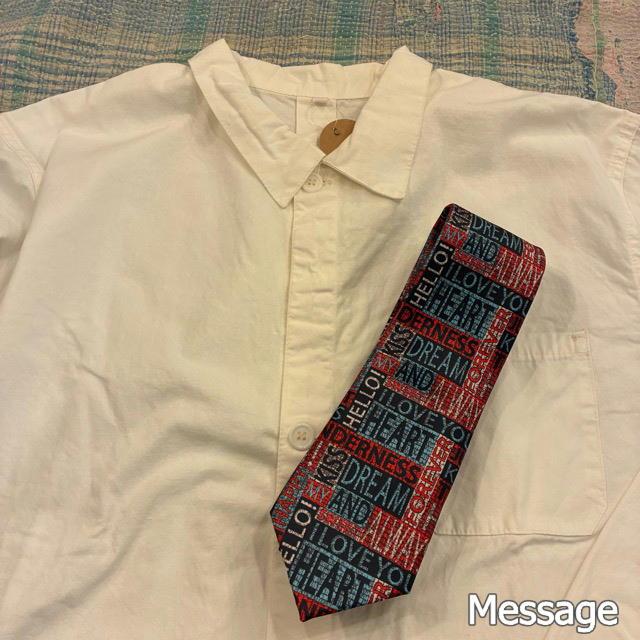 TOPANGA Accessory Art necktie 4type Glasses People Banana Message |  | 04