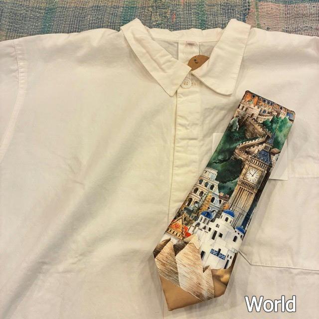 TOPANGA Accessory Art necktie 4type Venice World Anchor Key |  | 02
