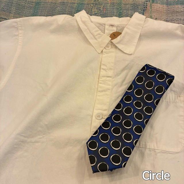 TOPANGA Accessory Art necktie 4type Circle Arabesque Flower Hibiscus |  | 01