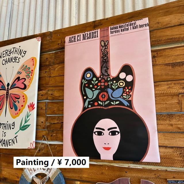 TOPANGA Zakka アートポスター　JAZZ GUITAR　ジャズ　ギター　ミュージック　ウォールデコ　壁飾り　絵画　リビング　寝室　ダイニング　エントランス　A1 | 