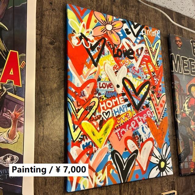 TOPANGA Zakka アートポスター　LOVE　ポップアート　グラフィティ　ウォールデコ　壁飾り　絵画　リビング　寝室　ダイニング　エントランス　A1 | 