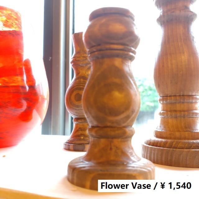 パイン シリンダーガラスベース S フラワーベース　花瓶　一輪挿し　インテリア　花　ガラス | 