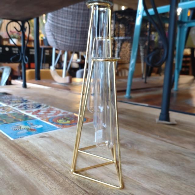 in bloomフラワーベース　3連　生花　ドライフラワー　花瓶　花　インテリア |  | 02