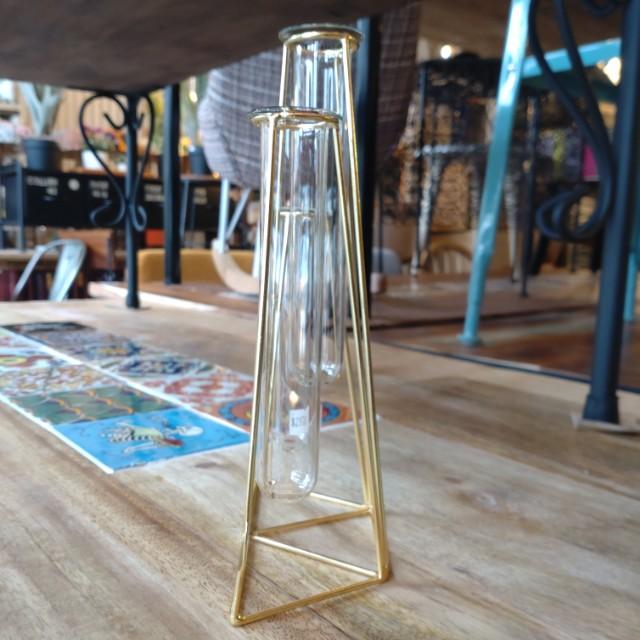 in bloomフラワーベース　3連　生花　ドライフラワー　花瓶　花　インテリア |  | 04