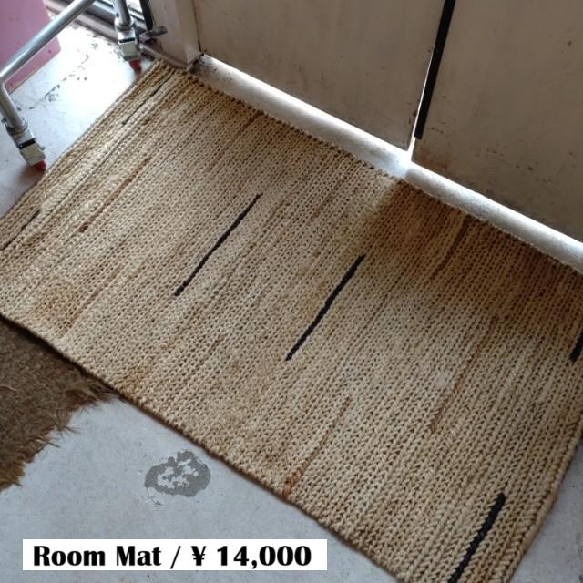 TOPANGA Homefurnishings ジュートラグマット　タイプB 　レクタングル　80×140cm　フロアマット　リビングマット　天然素材　 | 