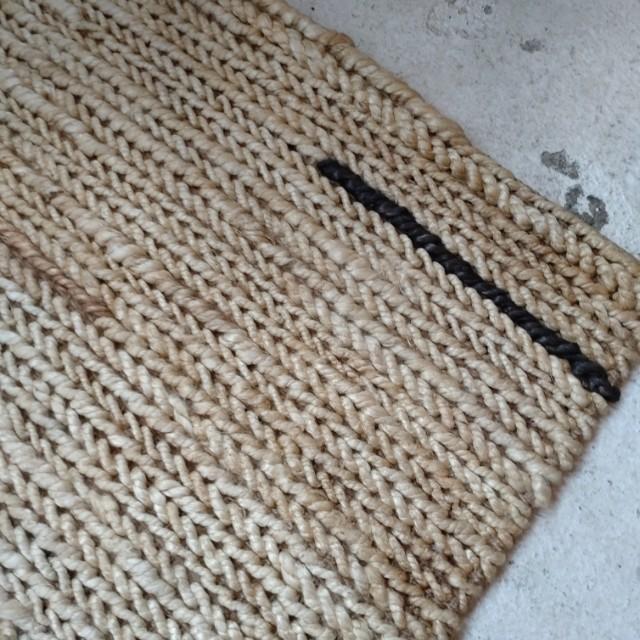 TOPANGA Homefurnishings ジュートラグマット　タイプB 　レクタングル　80×140cm　フロアマット　リビングマット　天然素材　 |  | 02