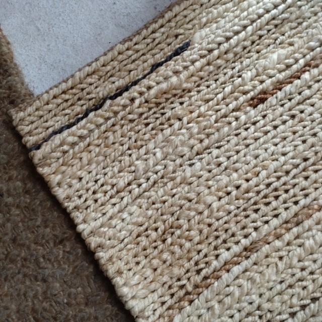 TOPANGA Homefurnishings ジュートラグマット　タイプB 　レクタングル　80×140cm　フロアマット　リビングマット　天然素材　 |  | 03