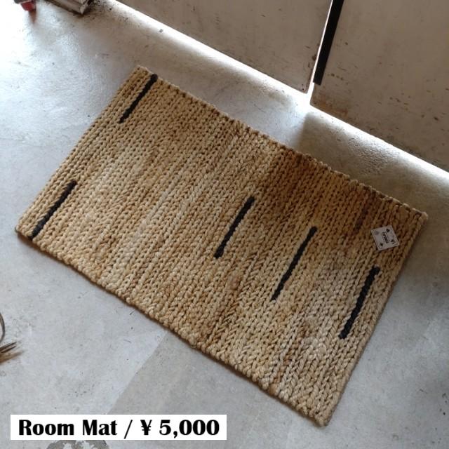 TOPANGA Homefurnishings ジュートラグマット　タイプB 　レクタングル　50×80cm　フロアマット　リビングマット　天然素材　 | 