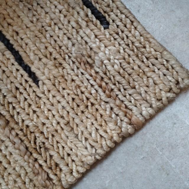 TOPANGA Homefurnishings ジュートラグマット　タイプB 　レクタングル　50×80cm　フロアマット　リビングマット　天然素材　 |  | 04