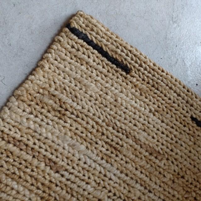 TOPANGA Homefurnishings ジュートラグマット　タイプB 　レクタングル　50×80cm　フロアマット　リビングマット　天然素材　 |  | 05