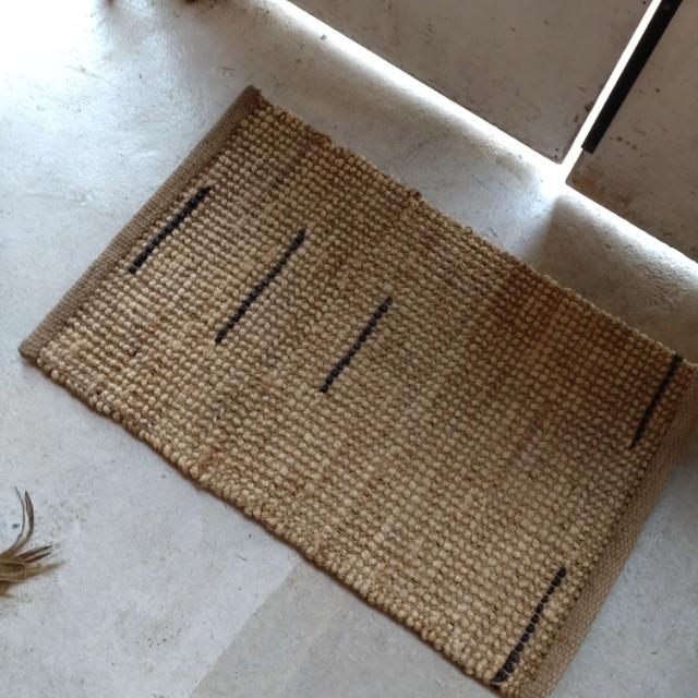 TOPANGA Homefurnishings ジュートラグマット　タイプB 　レクタングル　50×80cm　フロアマット　リビングマット　天然素材　 |  | 08