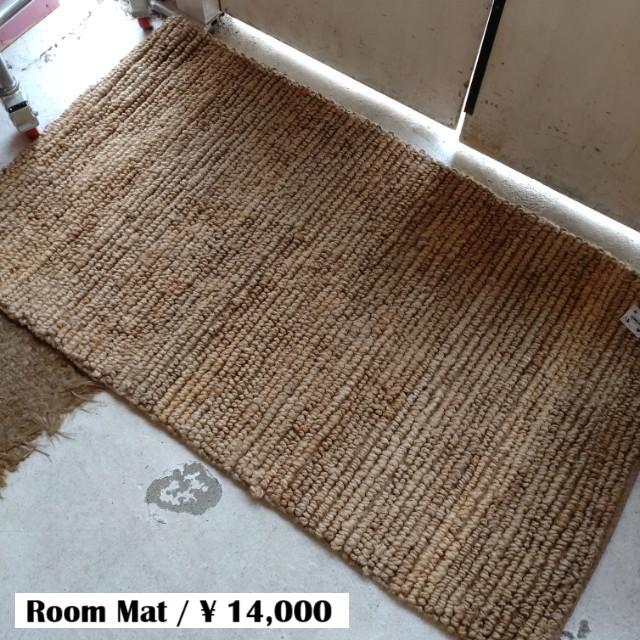 TOPANGA Homefurnishings ジュートラグマット　タイプA　レクタングル　80×140cm　フロアマット　リビングマット　天然素材　 | 