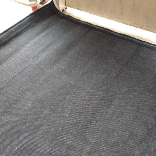 TOPANGA Homefurnishing　デニムレザーパッチラグマット　ベージュカラー　80×140cm　玄関マット　ラグマット　本革　牛革 |  | 13