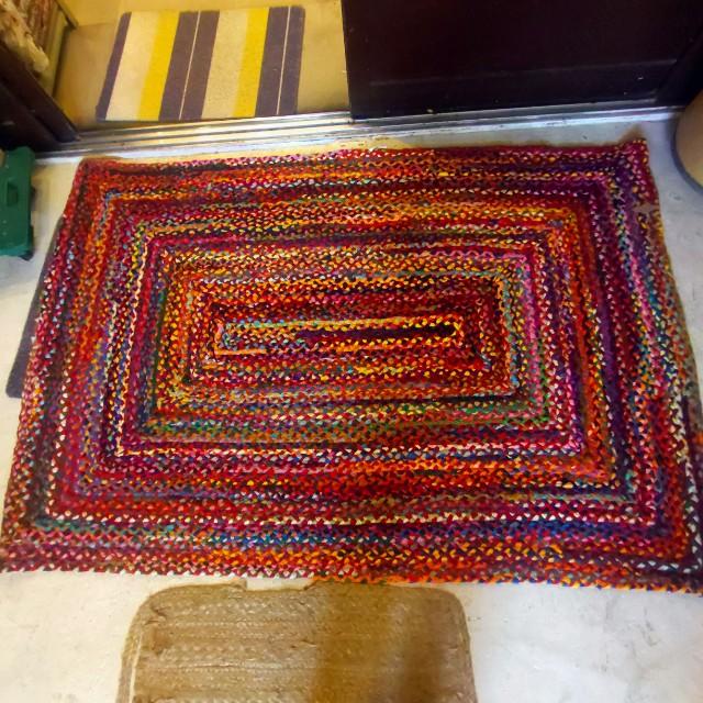 TOPANGA Homefurnishing　リサイクルカラフルウィービングラグマット　120×180cm |  | 11