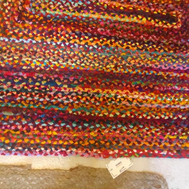 TOPANGA Homefurnishing　リサイクルカラフルウィービングラグマット　120×180cm |  | 06