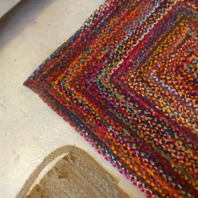 TOPANGA Homefurnishing　リサイクルカラフルウィービングラグマット　120×180cm |  | 07