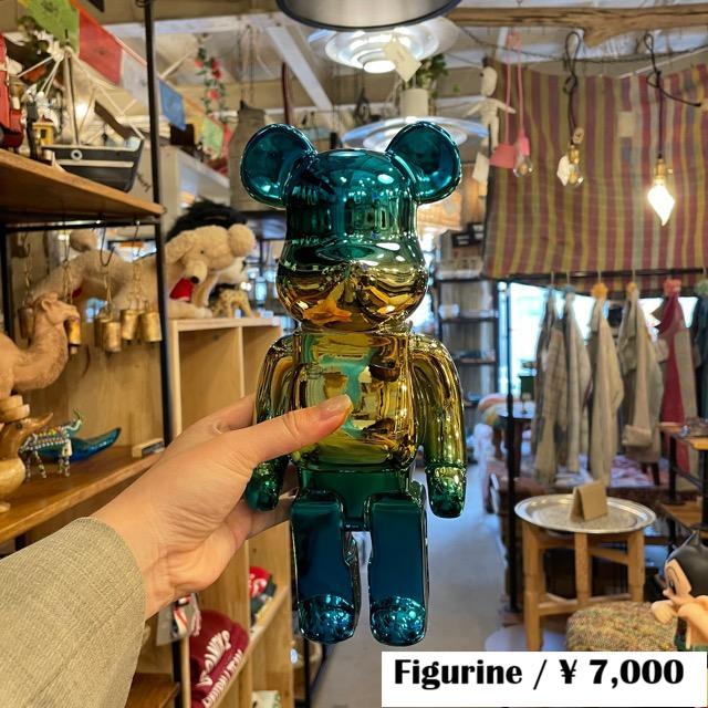 metalic sunset bear / 置物　くま　グラデーション　サンセット　ベアー　動物　近未来　オブジェ　モダン　スタイリッシュ　プレゼント　ギフト　インテリア | 