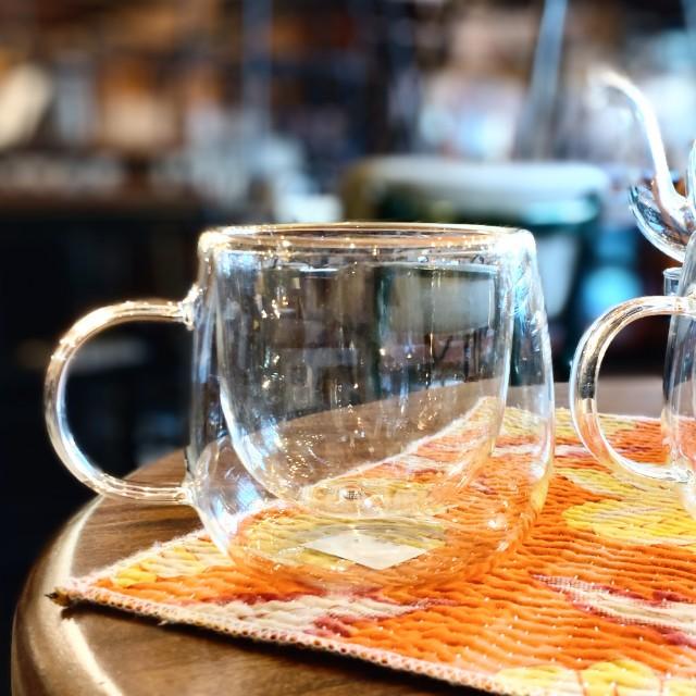 TOPANGA 2重ガラス製コーヒーカップ　グラス　ガラス　ドリンク　ホットドリンク　コールドドリンク　ダブルウォール　耐熱　 |  | 03