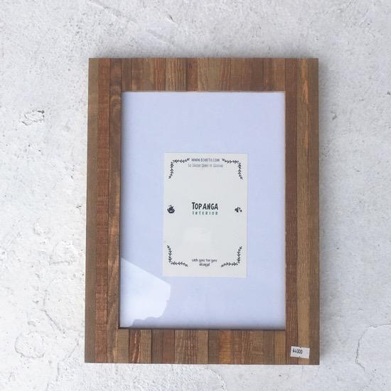 TIPANGA INTERIOR　ウッドフレーム　A4/ストライプ |  | 02