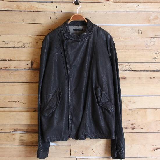 y2k collection PRIVEE? リス毛皮 シープレザージャケット collection PRIVEE? シープスキンライダースジャケット : 輸入雑貨屋