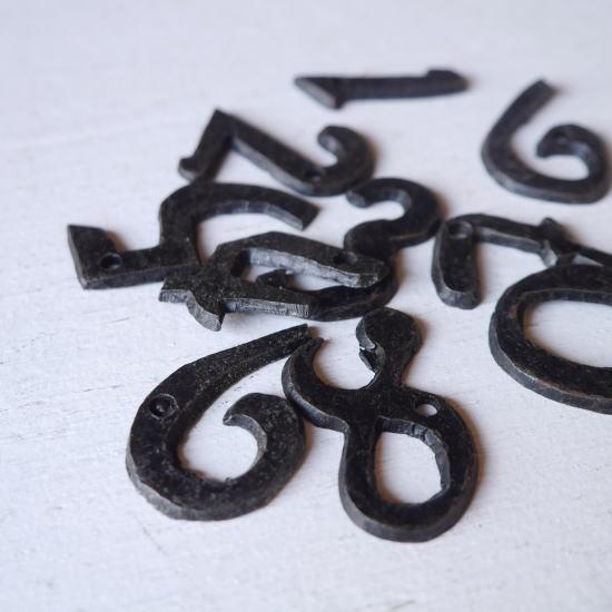 アイアンナンバープレート 小 全2種 (メール便可) : 輸入雑貨屋