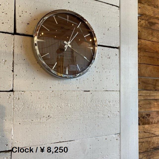 ハバナウォールクロック　ウッド | 