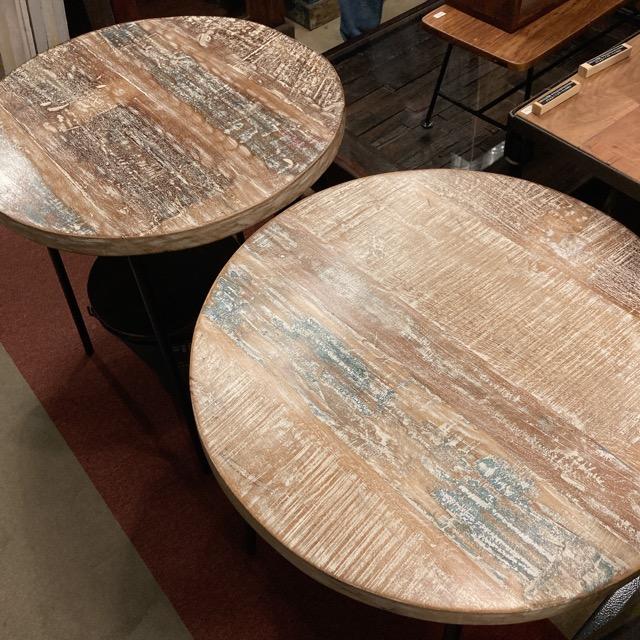 オールドウッドラウンドテーブル : 輸入雑貨屋 BON ETO Vikings - 通販