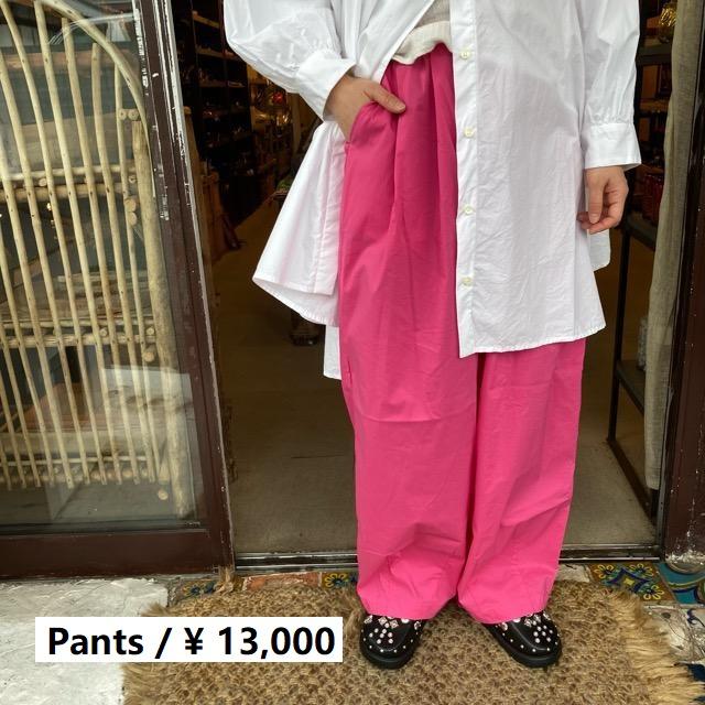TOPANGA Lady's　ワイドピンクパンツ | 