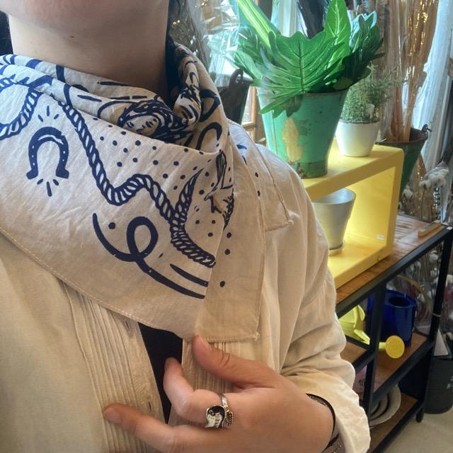 TOPANGA accessory ワンウォッシュコットンバンダナ　BEST IN THE WEST |  | 04