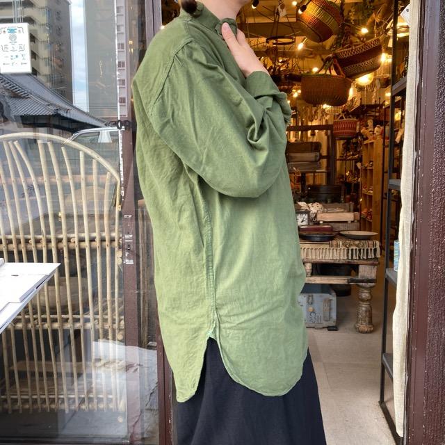 スウェーデン M55シャツ スタンドカラーシャツ : 輸入雑貨屋 BON