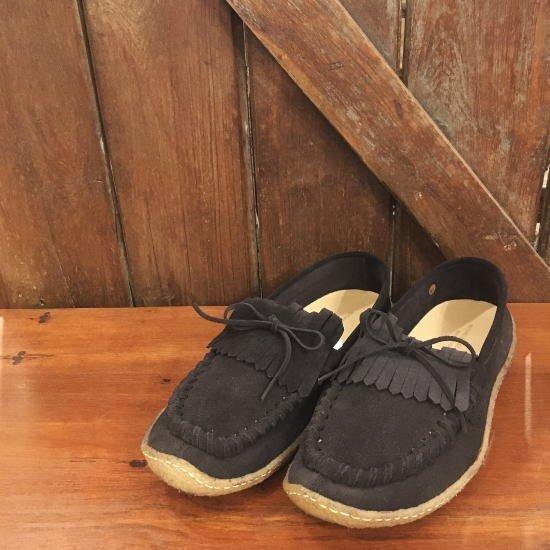 SECCHIARI MICHELE Italy モカシンローファー ブラック : 輸入雑貨屋