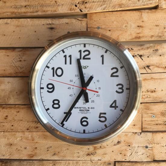 ブリストル　ウォールクロック　 S-30　ホワイト | DULTON | 01